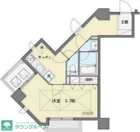 パークテラス恵比寿の物件間取画像